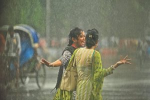 raining Dhaka