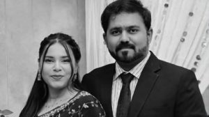 রাজবাড়ীর দৌলতদিয়া ঘাটে পদ্মা নদীতে বাস পড়ে যাওয়ার ঘটনায় নিহত সৌম্য দম্পতি। ছবি: সংগৃহীত
